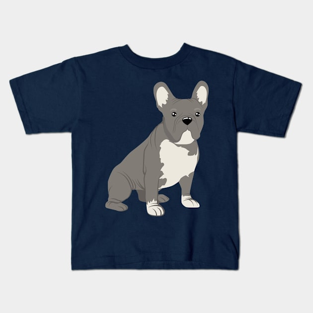 French Bulldog Kids T-Shirt by allthelovenpups